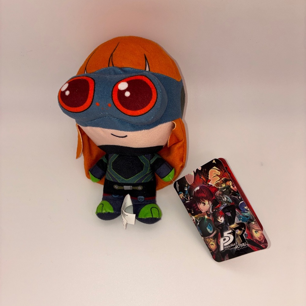 460 Anime Persona 5 Royal Toy Factory Plush 7" Orange Futaba Sakura Oracle
